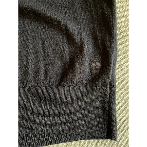 Brooks Brothers Red Fleece mens sweater size XXL v neck blue merino wool long sl - Picture 10 of 13